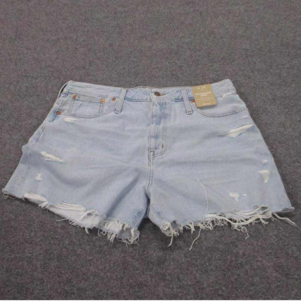 Madewell mom shorts size 33
